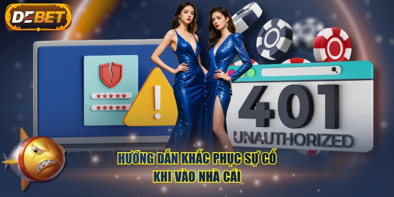 Hướng dẫn khắc phục sự cố khi vào nhà cái